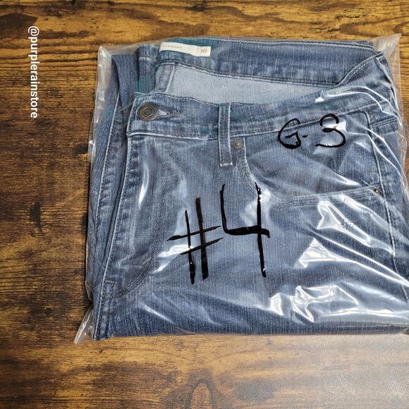 Levi's Jeans 10 S Straight 505 Mid Rise Medium Wash Stretch Denim Western Rodeo - Picture 12 of 12